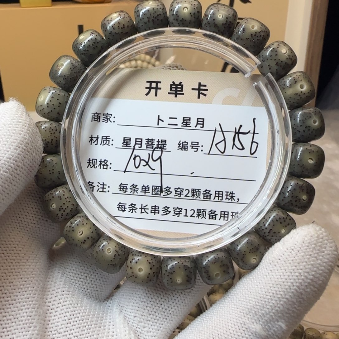 星月菩提吊坠A156手串