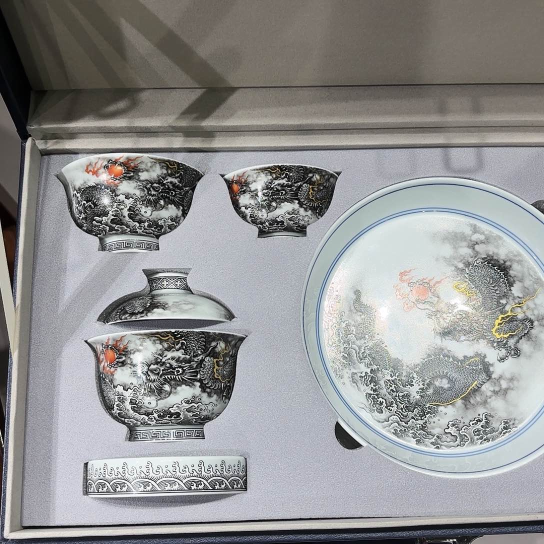 瓷片景德镇美术作品