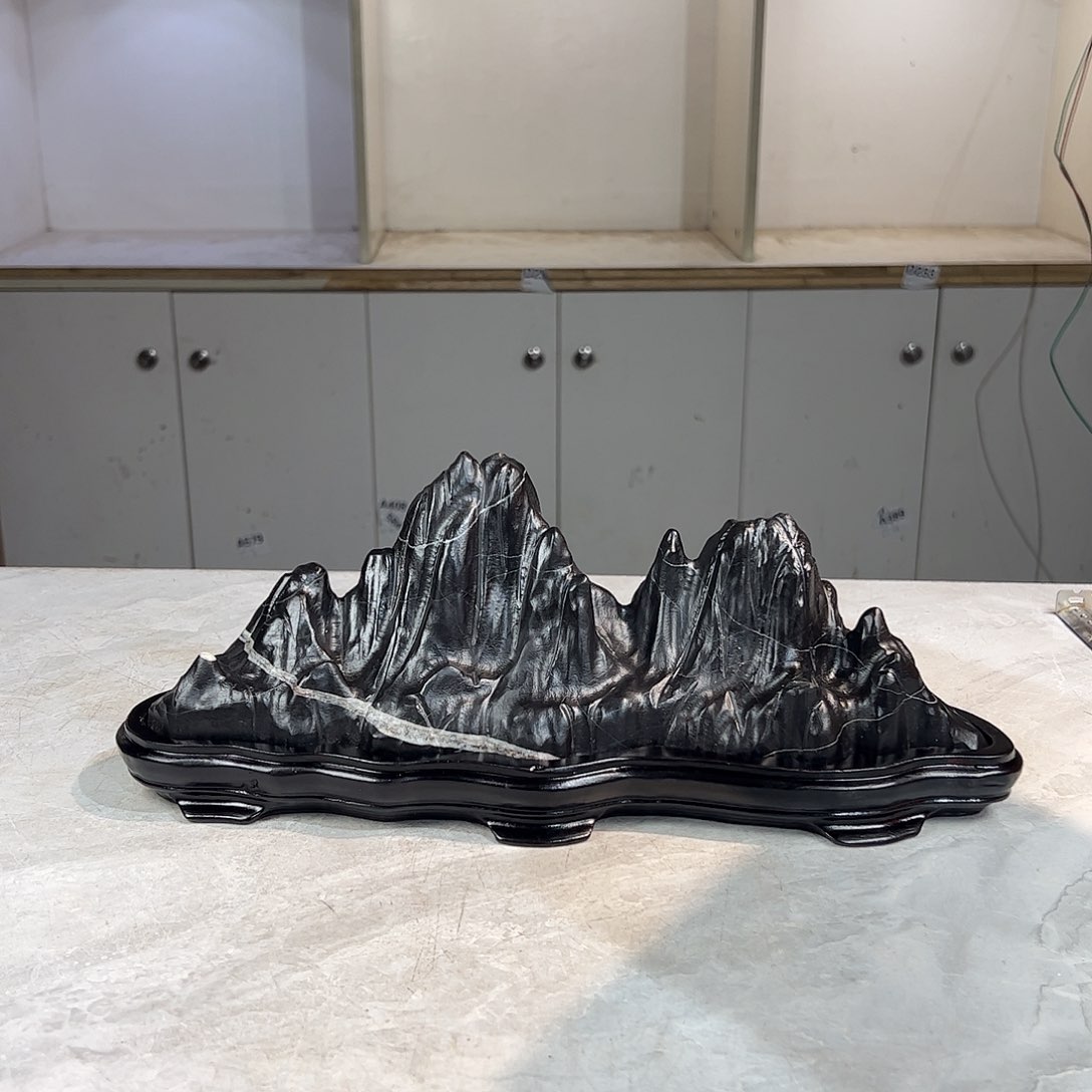 灵璧奇石博览会摆件用****1