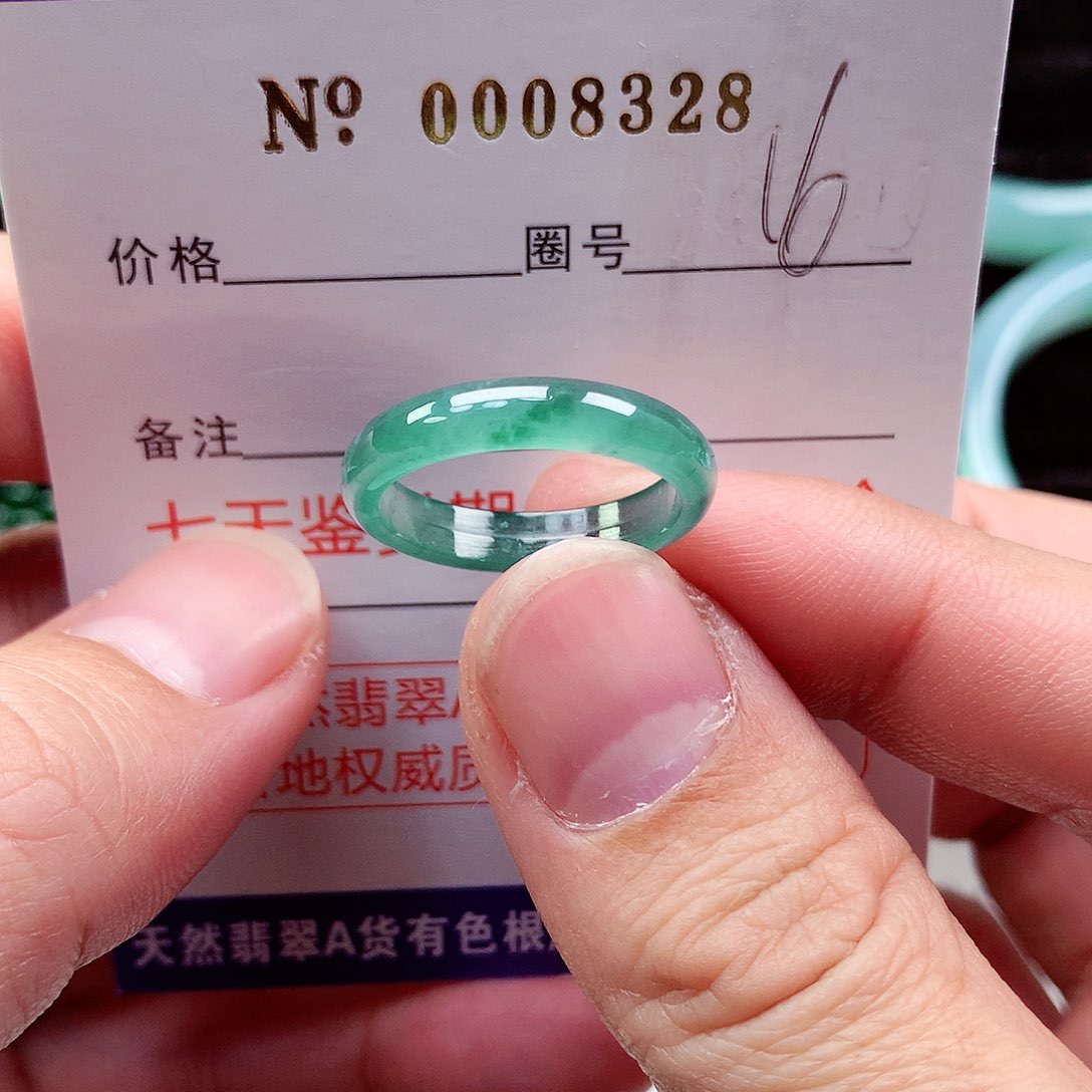 【闪购商品】翡翠戒指未镶嵌天然