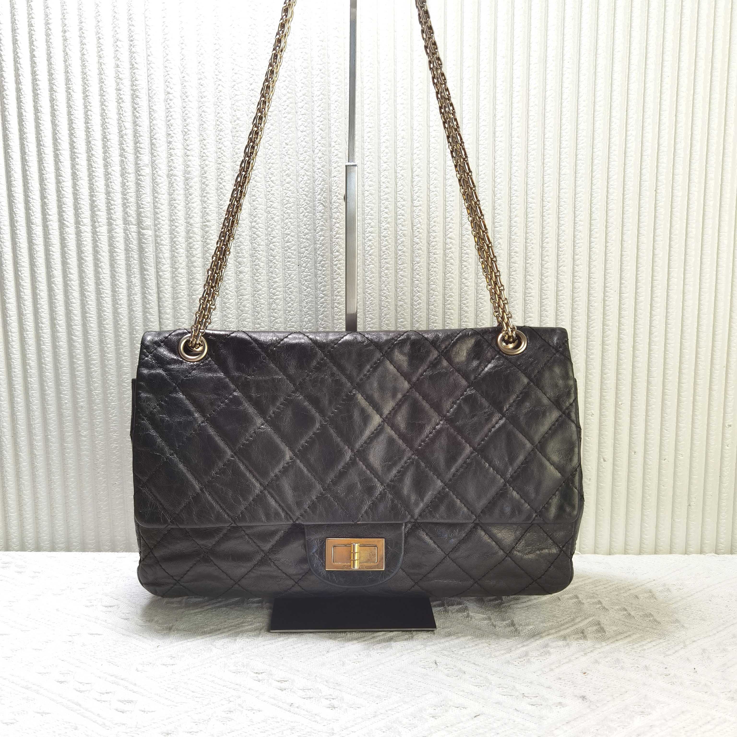 95新 Chanel/香奈儿 CHANEL香奈儿2.55斜挎包口盖包