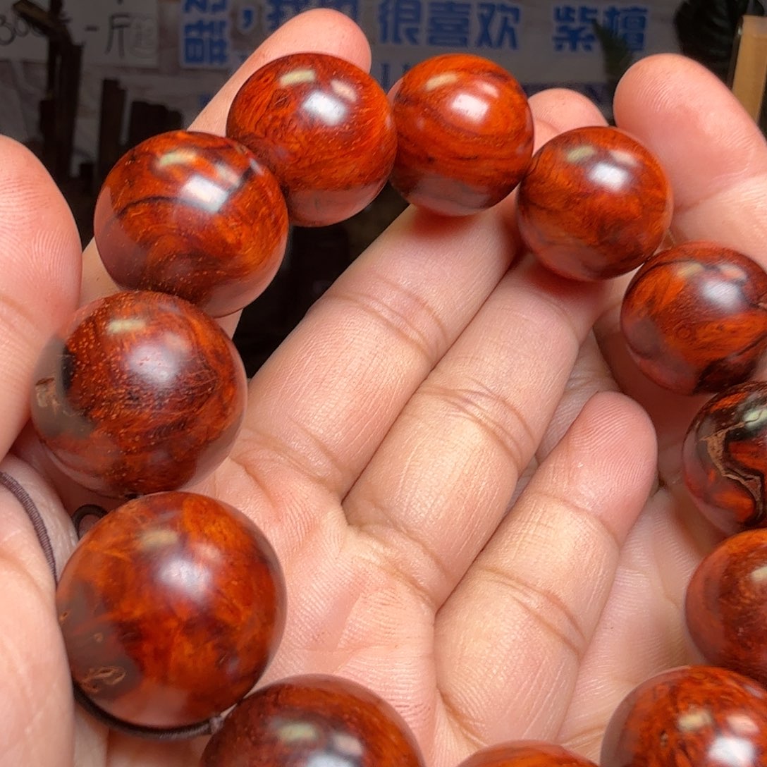 檀香紫檀（小叶紫檀）手串2.0