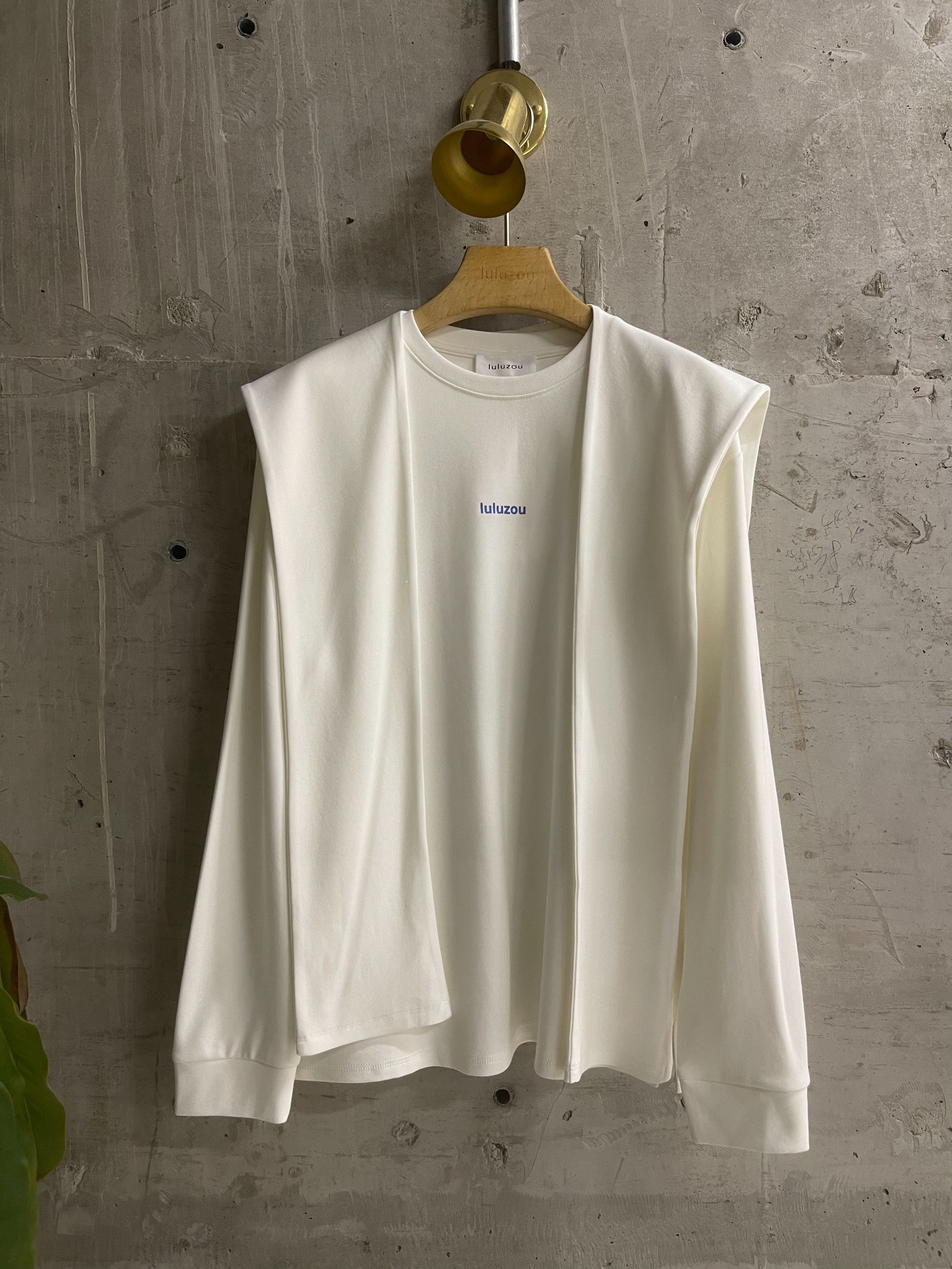 lulzou磨毛披肩T袖11879