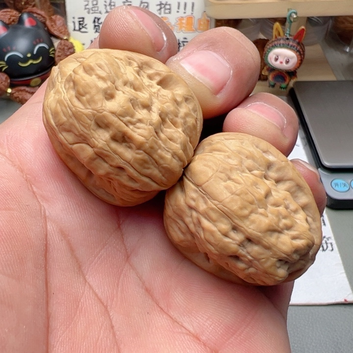 文玩核桃吊坠33尺全品京西金蟾