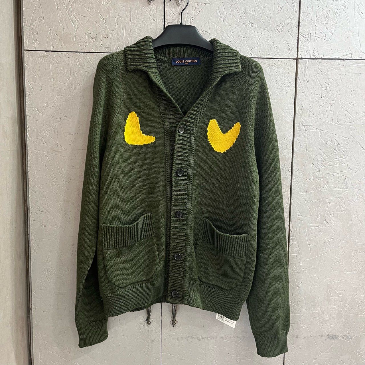 99新 LouisVuitton/路易威登 海囤K/LV开衫/XL码/in181702