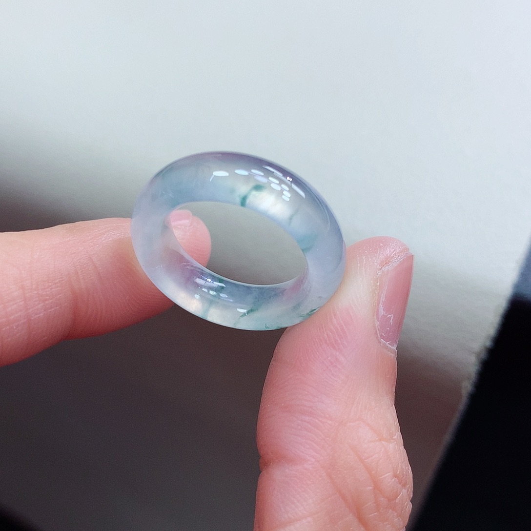 未镶嵌戒指翡翠10号