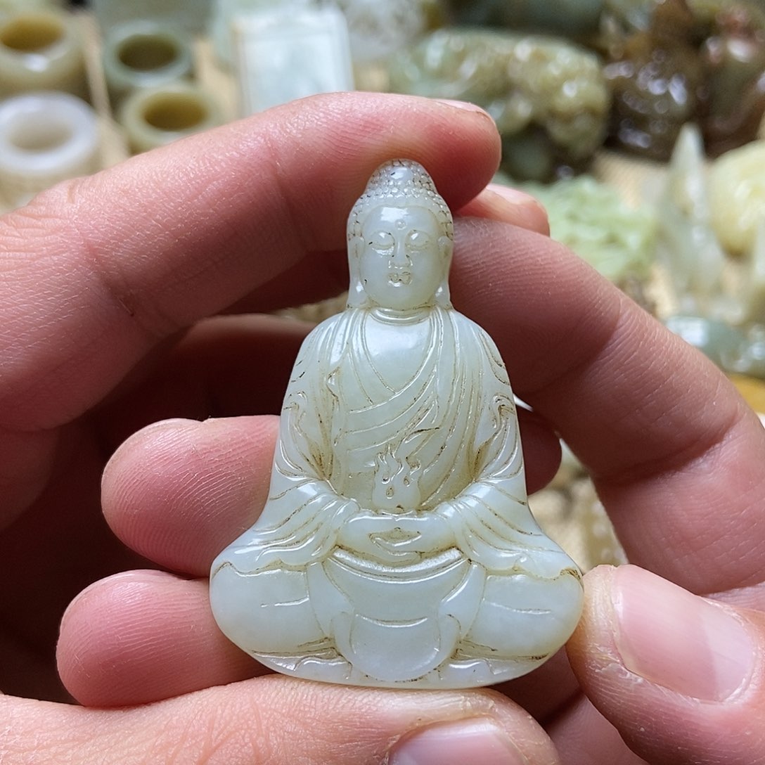 和田玉挂件未镶嵌