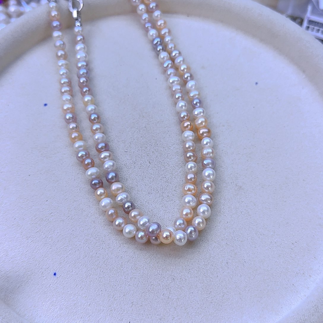 未镶嵌项链定制820淡水珍珠