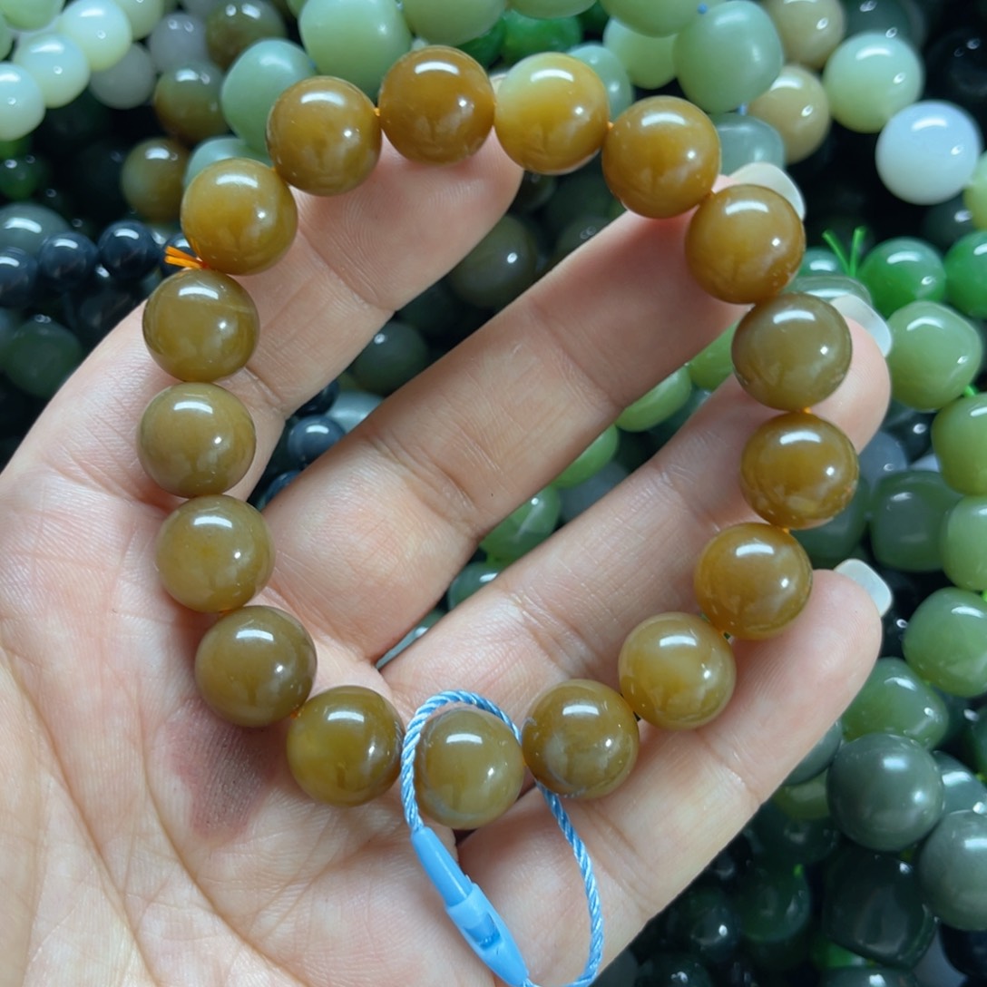 和田玉手链未镶嵌