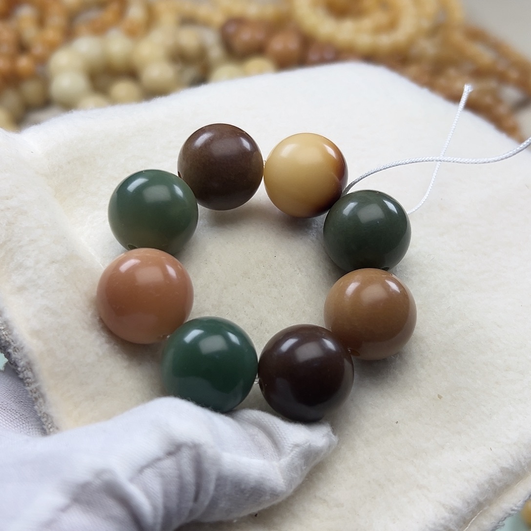 菩提根/象牙果吊坠18干磨落地果瑕疵591