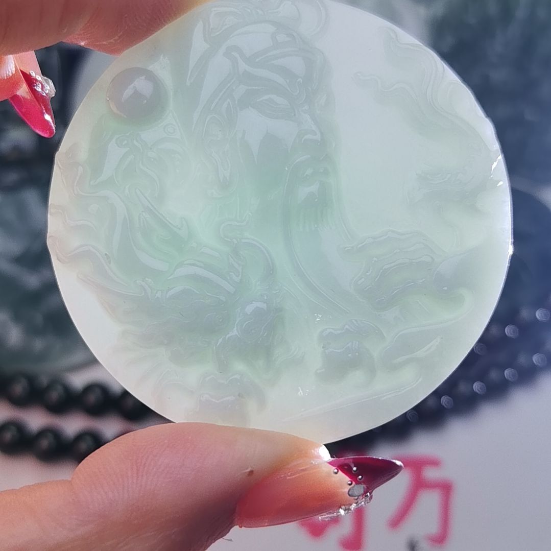 翡翠吊坠(不含链)未镶嵌天然的A货翡翠多样性发货