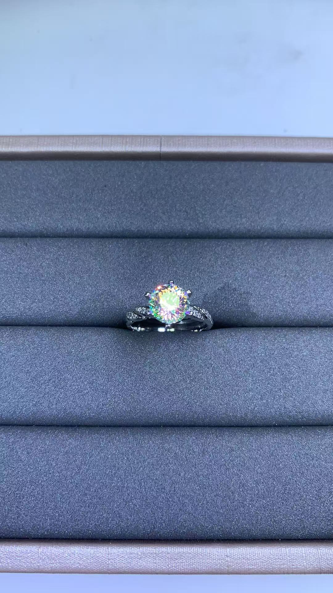 戒指 【璀璨星河】时尚经典百搭闭口戒指D50