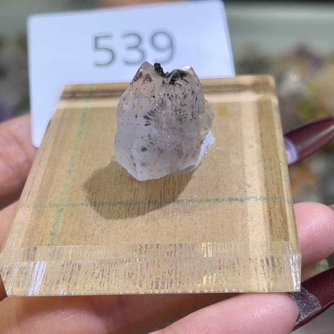 未镶嵌紫晶珠宝半成品539