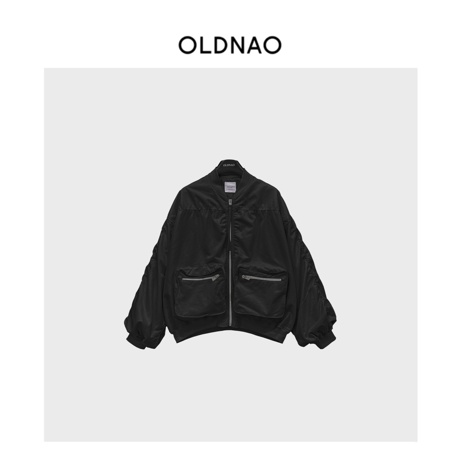 【OLDNAO】韩单线春季洋气宽松棒球服夹克外套-HGDZ-33