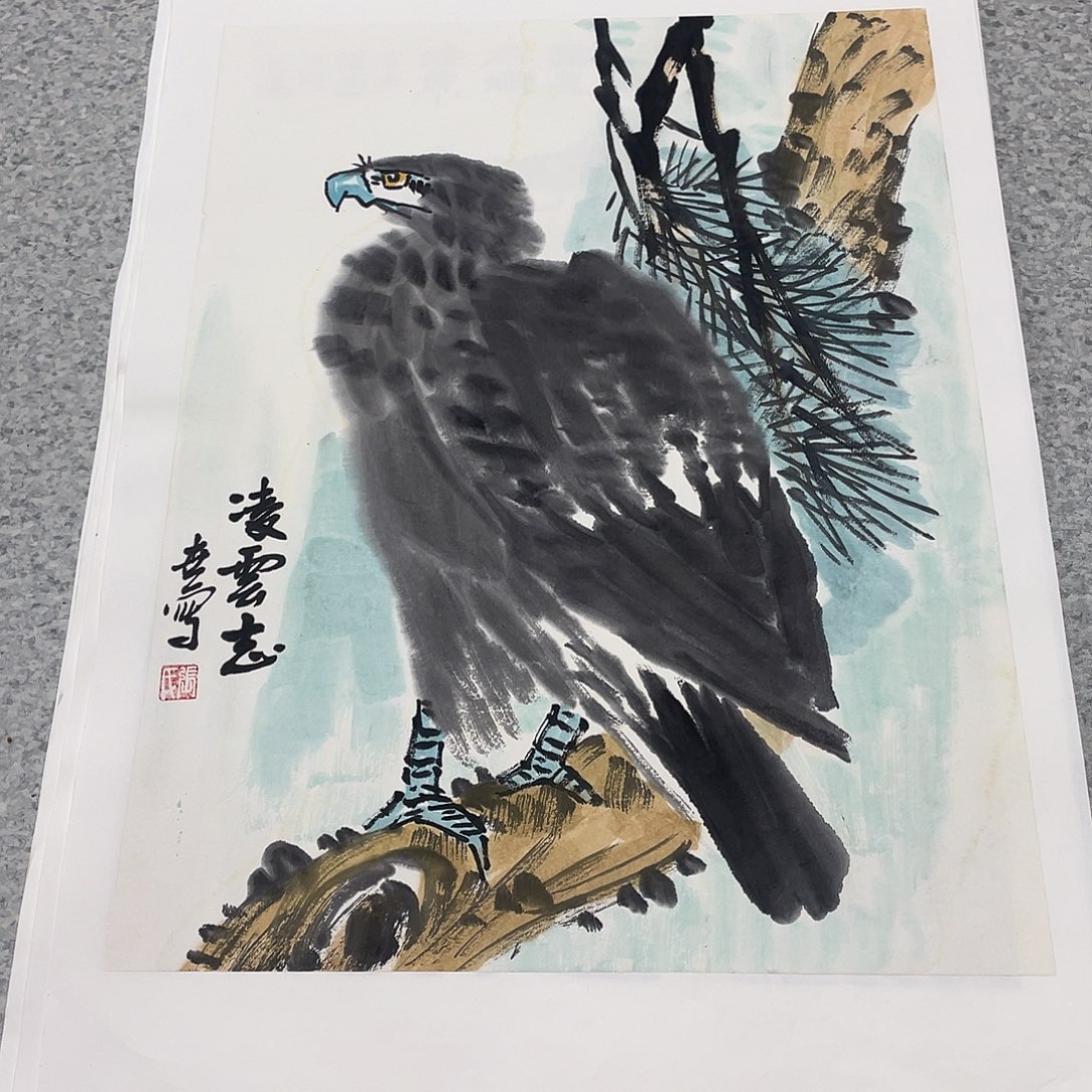 国画1.4平尺国画作品