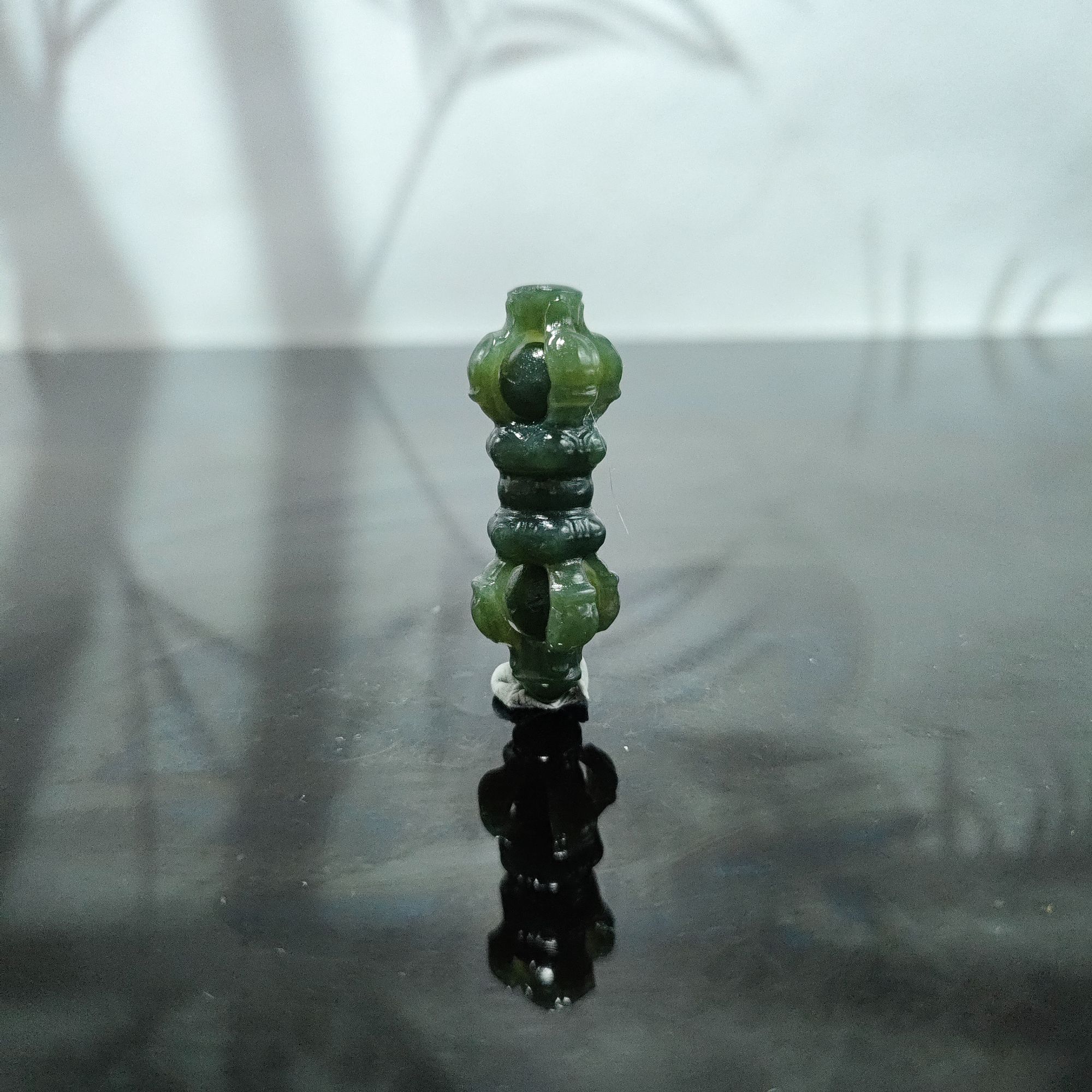 N和田玉降魔杵吊坠0918