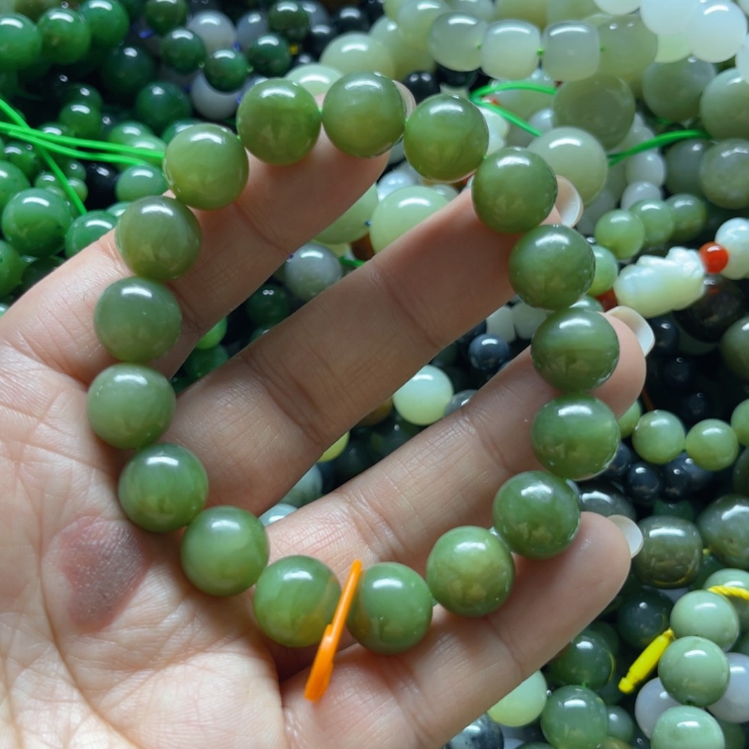 和田玉手链未镶嵌