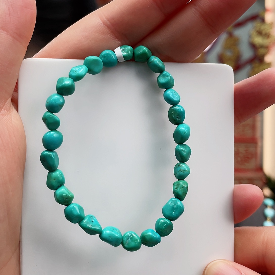绿松石手串未镶嵌