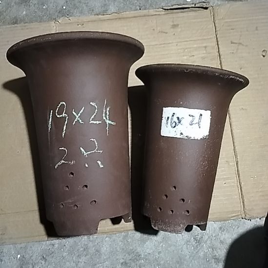 紫砂兰花盆两个紫砂
