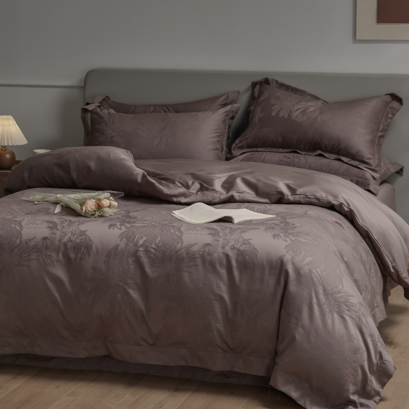 【朱丹专享】南方生活希维尔 全棉丝光拍打工艺大提花四件套QX003