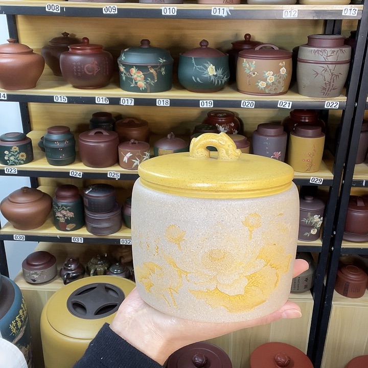 紫砂茶叶罐紫砂茶叶罐