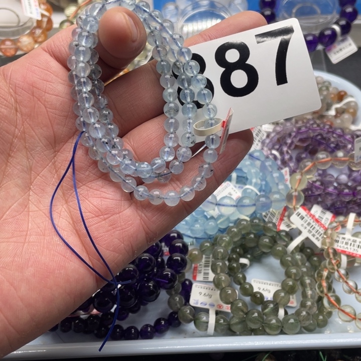 水晶手链未镶嵌水晶