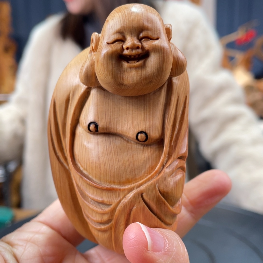 柏木（崖柏）手把件