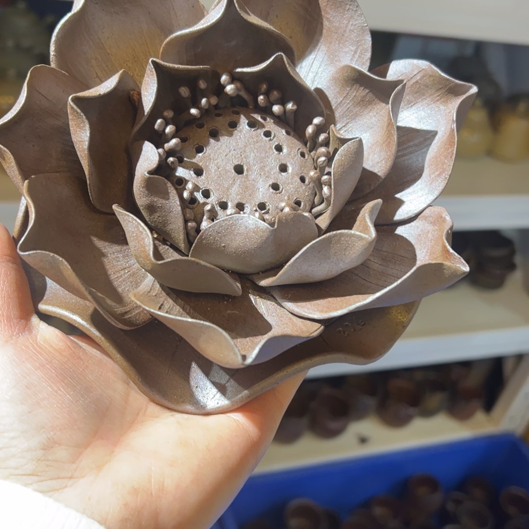 贵台龙窑柴烧茶壶80