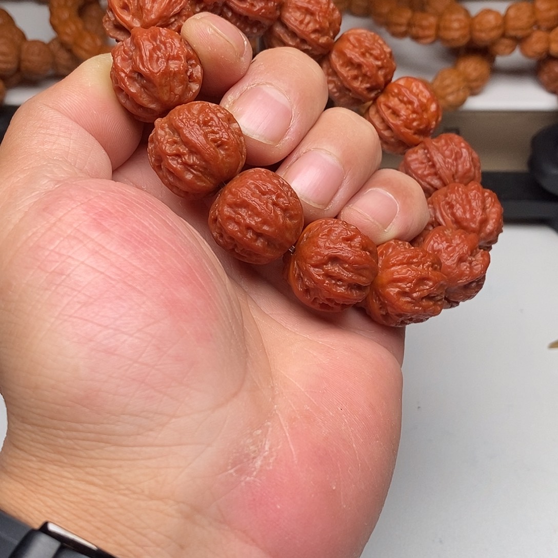 文玩核桃手串文玩核桃2.0粗筋京八棱