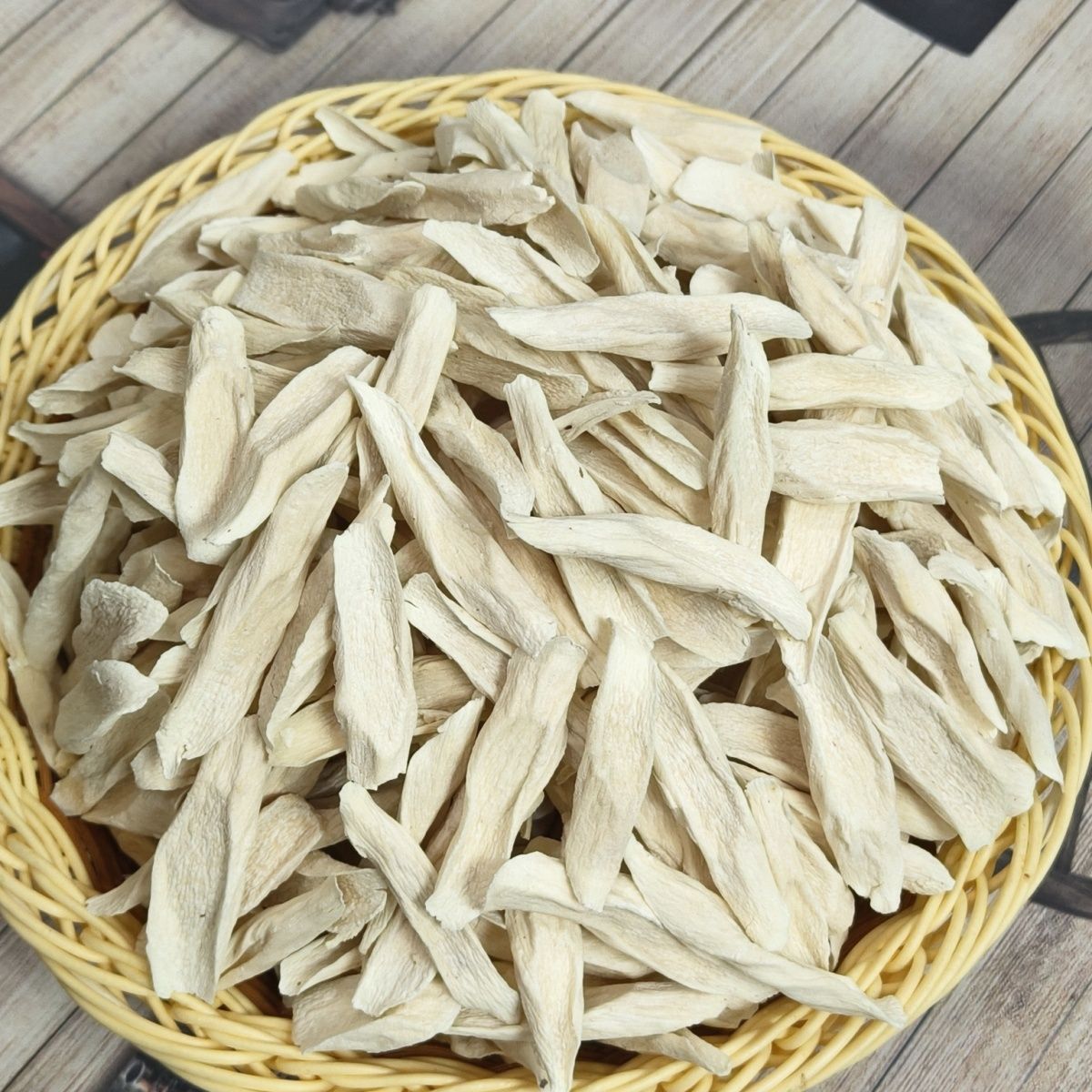 湘西大山里的山药干
