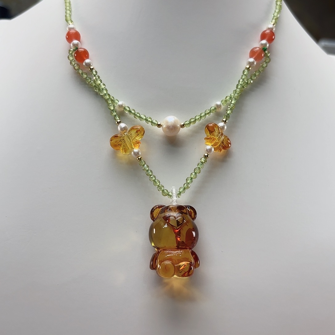 未镶嵌琥珀手链琥珀