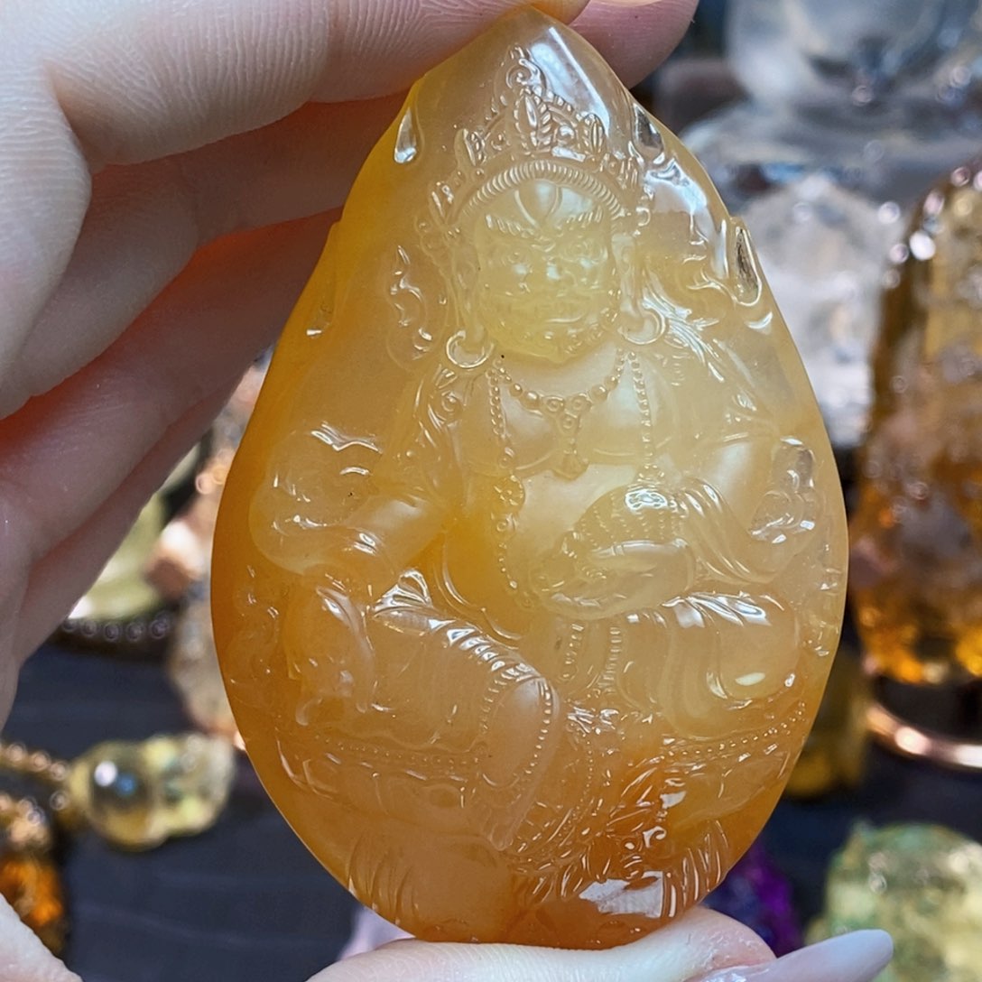 水晶颈饰未镶嵌吊坠