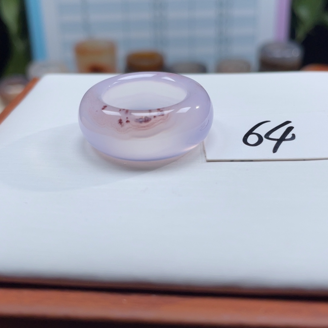 玛瑙/玉髓未镶嵌戒指Z17港14