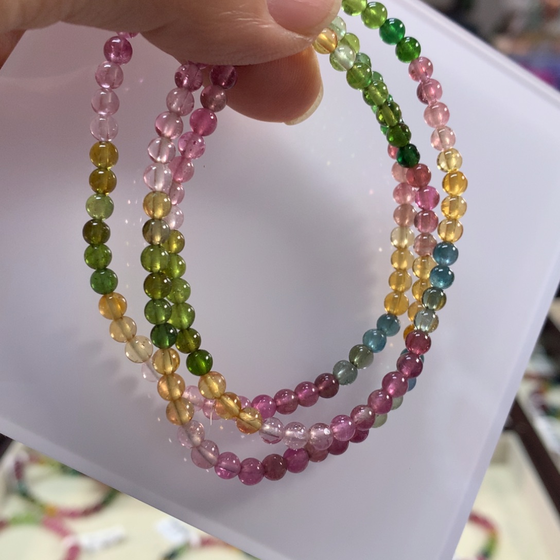 手链未镶嵌碧玺4.2左右