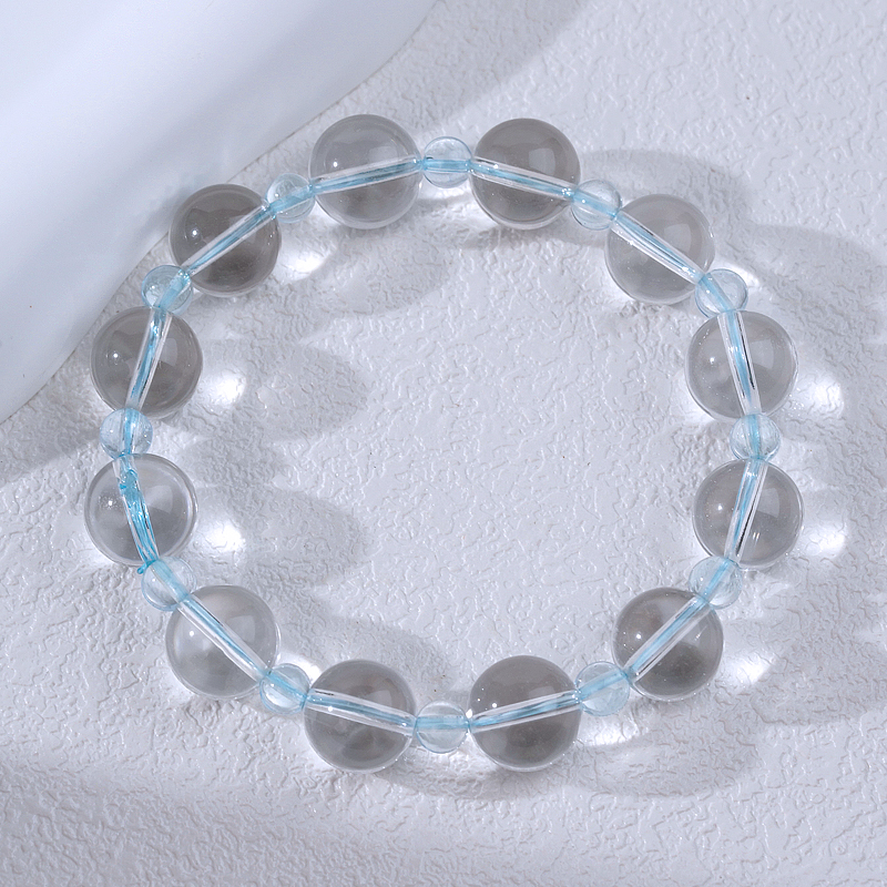 【高配净心】水晶手串（天然珠宝多样性发其一）