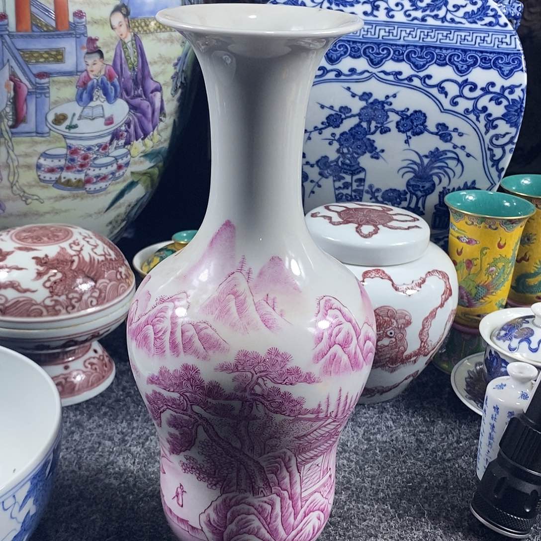手工手绘陶瓷摆件工艺品用****5