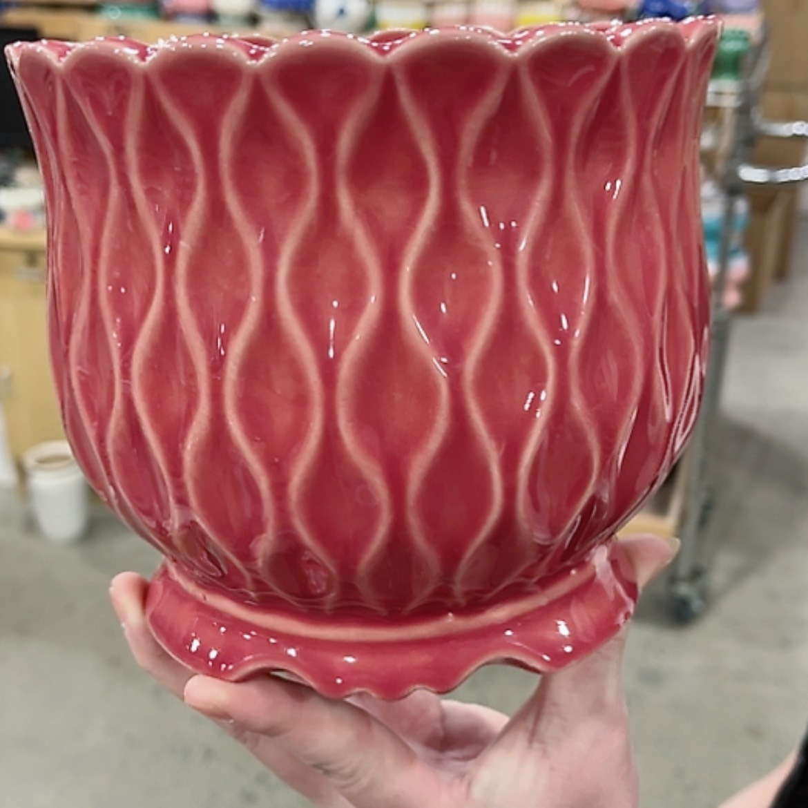 【闪购商品】陶瓷花盆