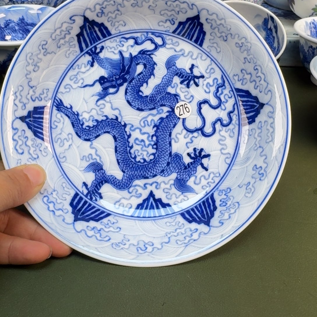 陶景德镇纯手绘茶具圆圆276