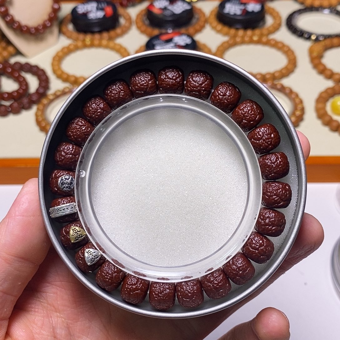 手串猴头核桃全品四标款机刷饕餮 尺寸10+ 馒头料