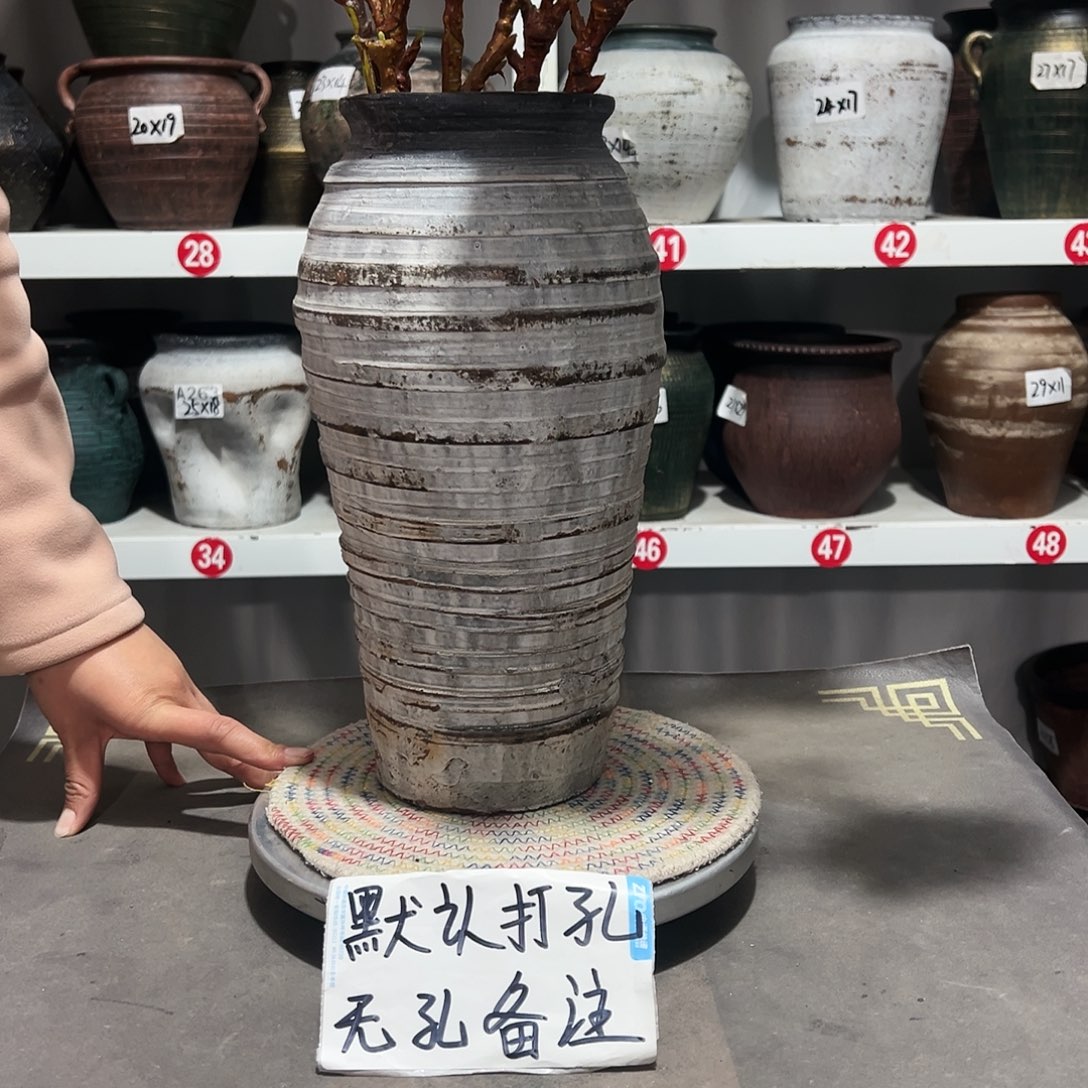 红陶101灰白无孔备注