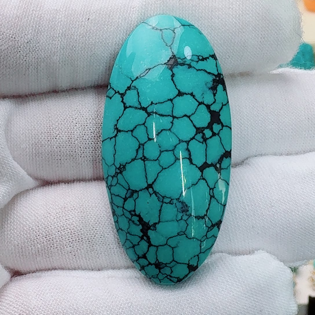 绿松石未镶嵌珠宝奇石超大蛋面