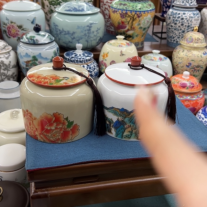 瓷片茶叶罐罐罐罐罐呀呀呀