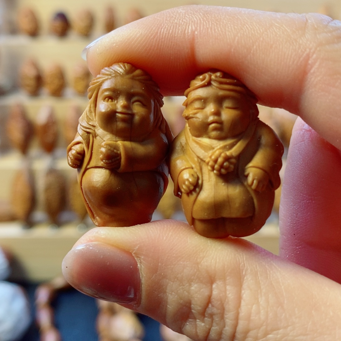 橄榄核手串/手链紫霞仙子和至尊宝