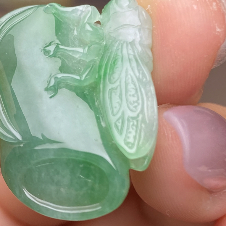 竹节一鸣惊人缅甸翡翠