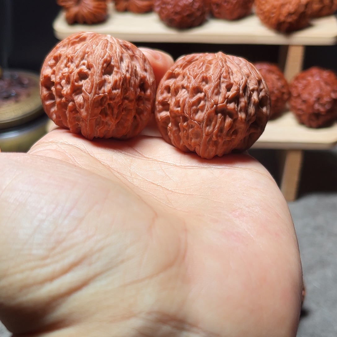 把件文玩核桃正磨