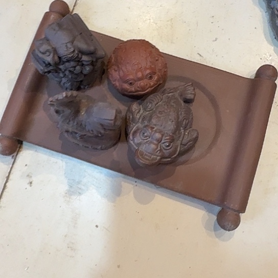 卍***心茶宠紫砂雕塑瑕疵茶宠