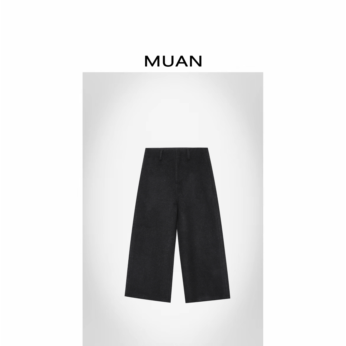 代代：《静奢八分裤》定制1000克呢料老钱八分裤女D-YJ-25049