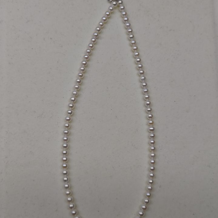 银S925镶嵌淡水珍珠颈饰极光AK珍珠项链