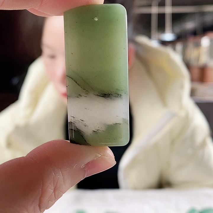 密玉（石英质玉）手链未镶嵌