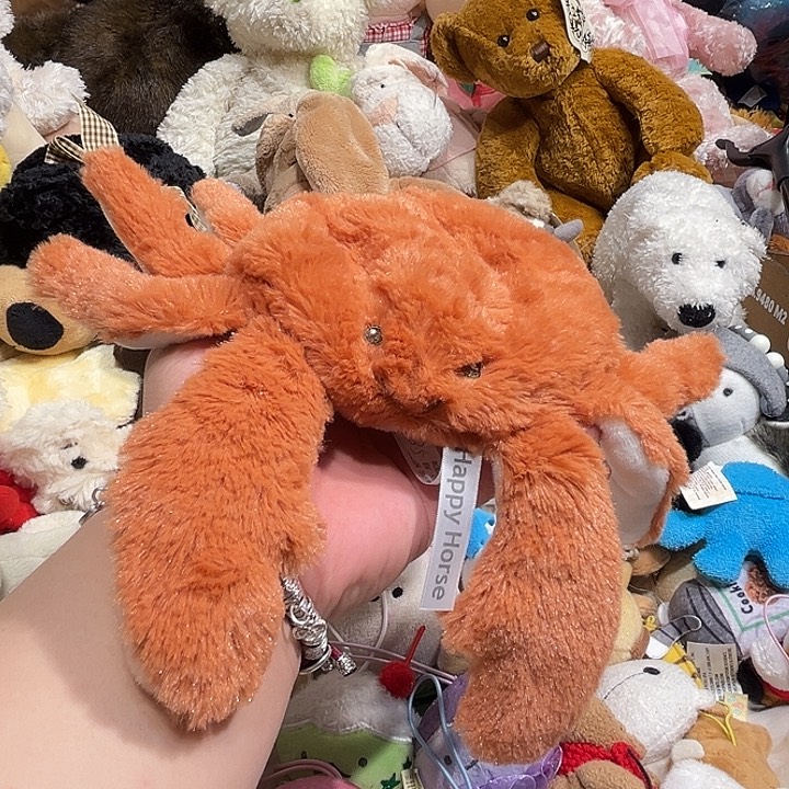 毛绒玩偶软软颗粒